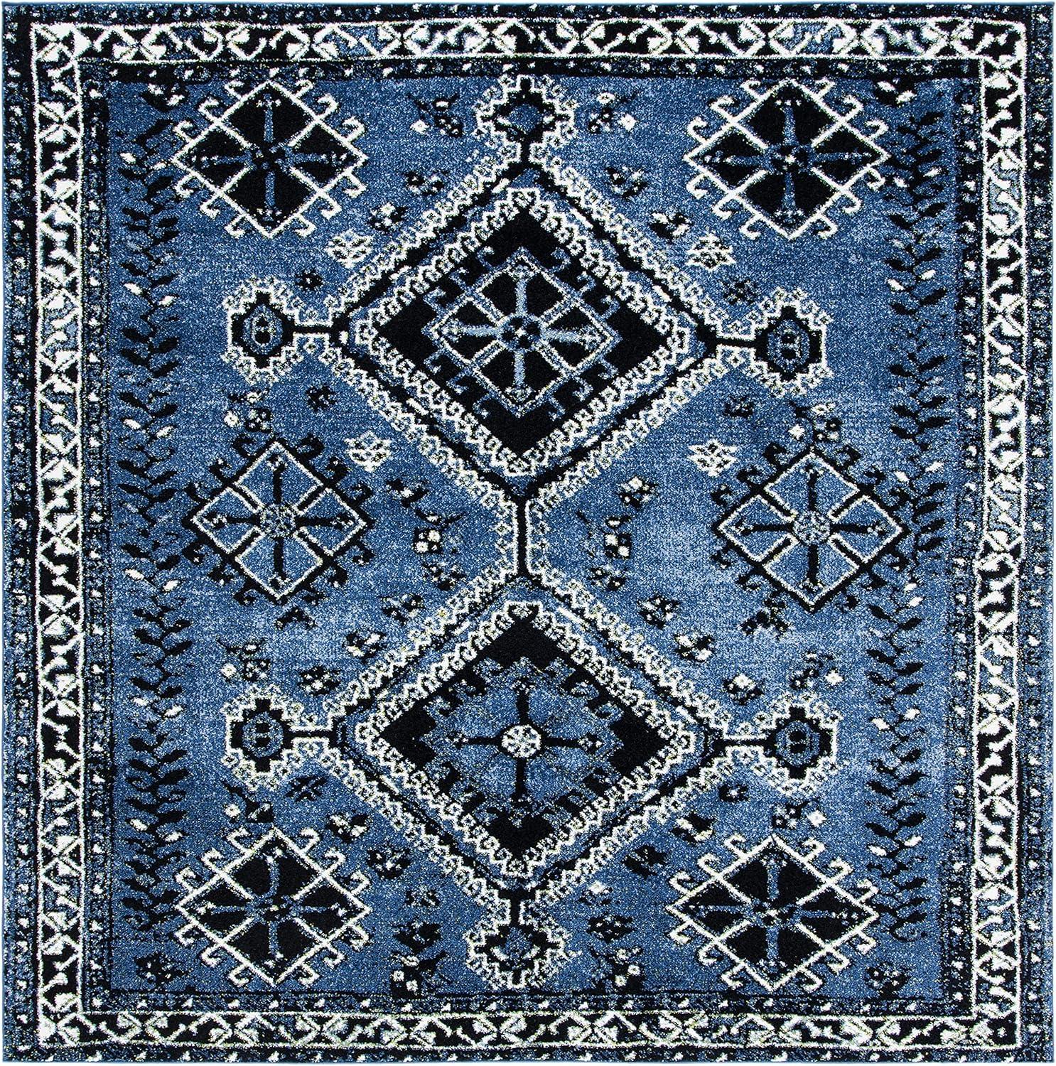 image:imageSAFAVIEH Area Rug 8x10 Vintage Hamadan Collection Large Orange amp Red Oriental Traditional Persian Design NonShedding amp Easy Cleaning Ideal for Living Room Bedroom Dining Space VTH293PBlueBlack