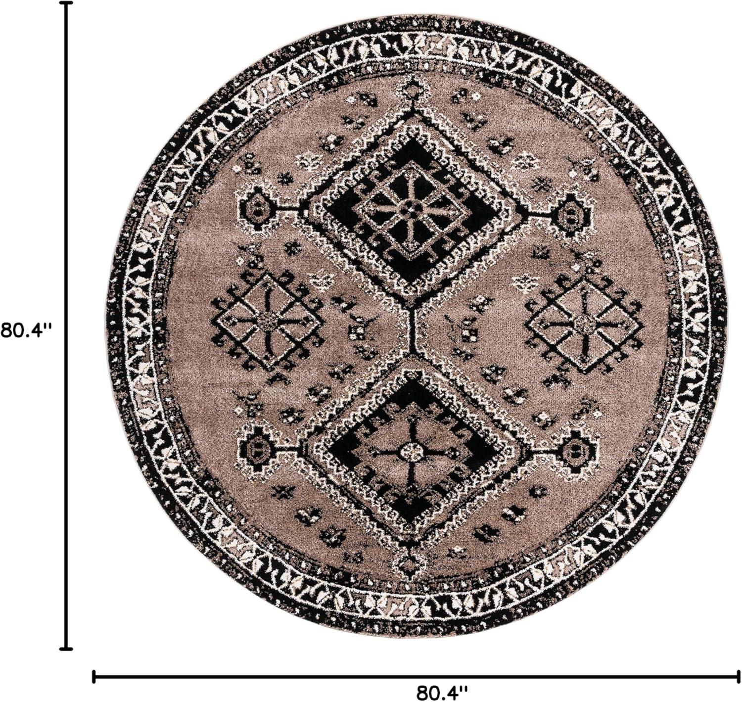 image:imageSAFAVIEH Area Rug 8x10 Vintage Hamadan Collection Large Orange amp Red Oriental Traditional Persian Design NonShedding amp Easy Cleaning Ideal for Living Room Bedroom Dining Space VTH293PBrownBlack