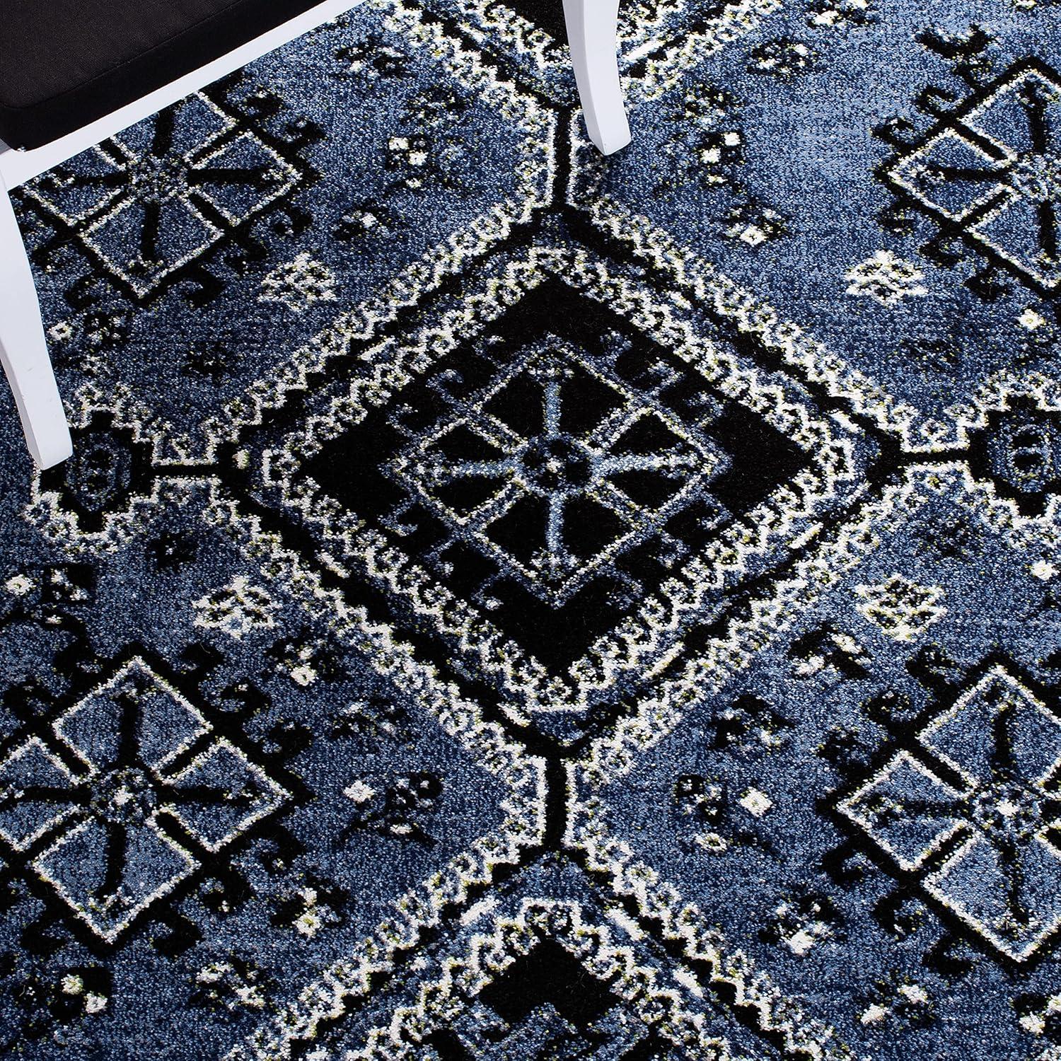 image:imageSAFAVIEH Area Rug 8x10 Vintage Hamadan Collection Large Orange amp Red Oriental Traditional Persian Design NonShedding amp Easy Cleaning Ideal for Living Room Bedroom Dining Space VTH293PBlueBlack