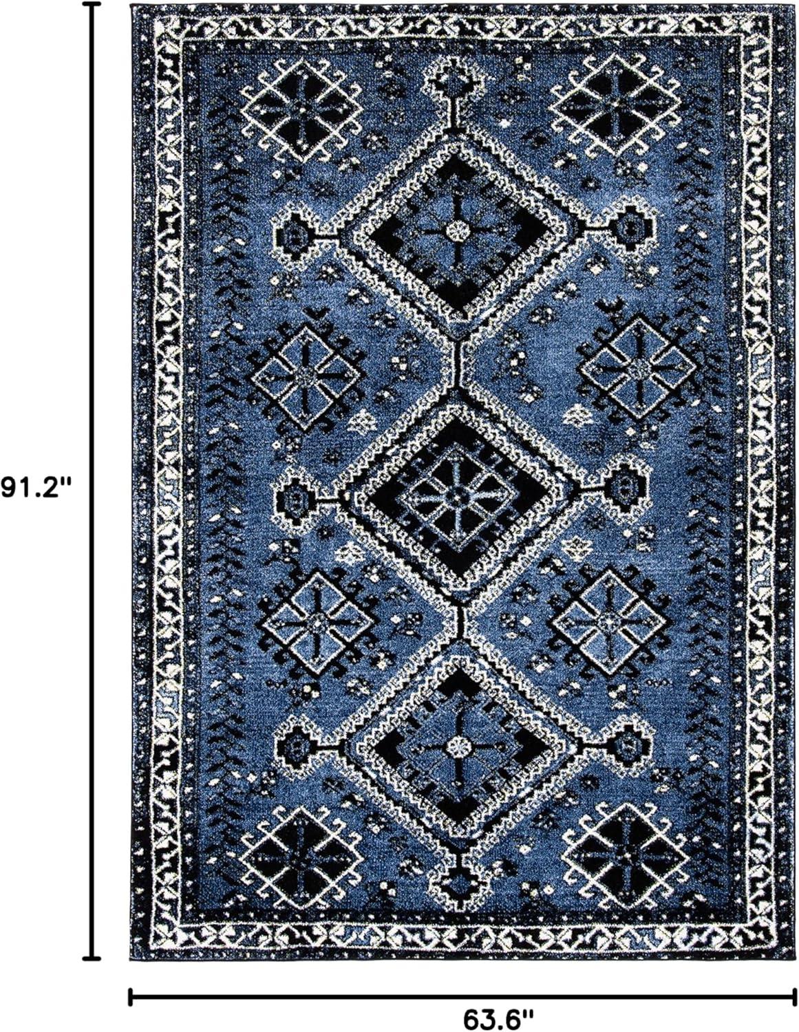 image:imageSAFAVIEH Area Rug 8x10 Vintage Hamadan Collection Large Orange amp Red Oriental Traditional Persian Design NonShedding amp Easy Cleaning Ideal for Living Room Bedroom Dining Space VTH293PBlueBlack