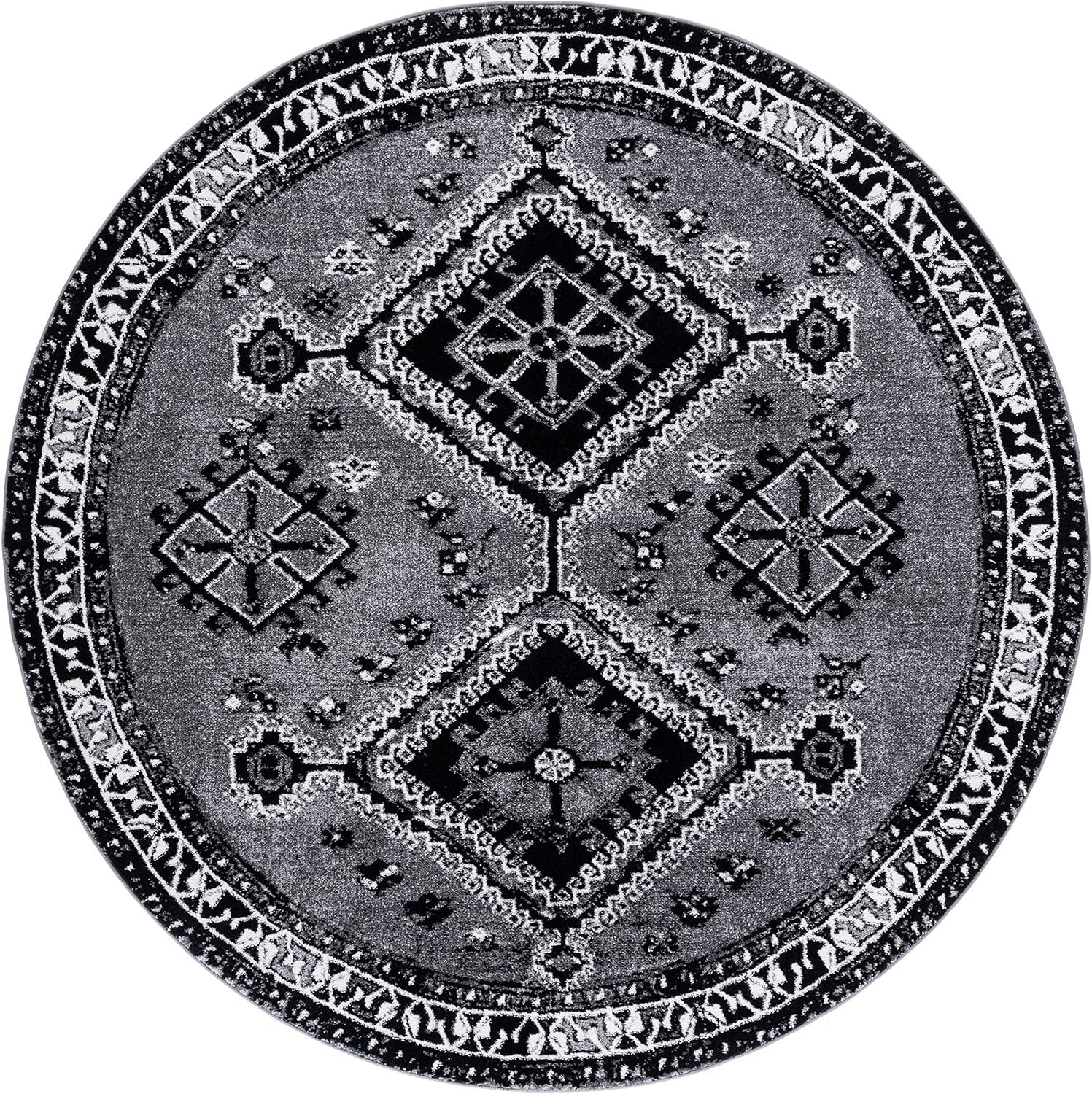 image:imageSAFAVIEH Area Rug 8x10 Vintage Hamadan Collection Large Orange amp Red Oriental Traditional Persian Design NonShedding amp Easy Cleaning Ideal for Living Room Bedroom Dining Space VTH293PGreyBlack