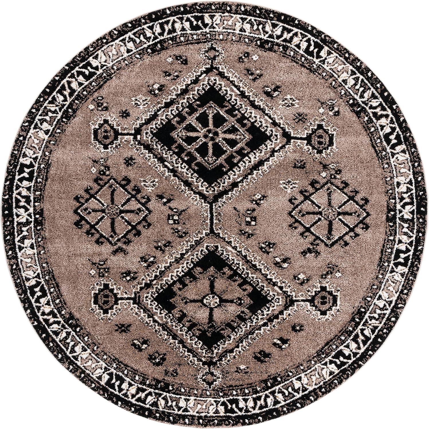 image:imageSAFAVIEH Area Rug 8x10 Vintage Hamadan Collection Large Orange amp Red Oriental Traditional Persian Design NonShedding amp Easy Cleaning Ideal for Living Room Bedroom Dining Space VTH293PBrownBlack