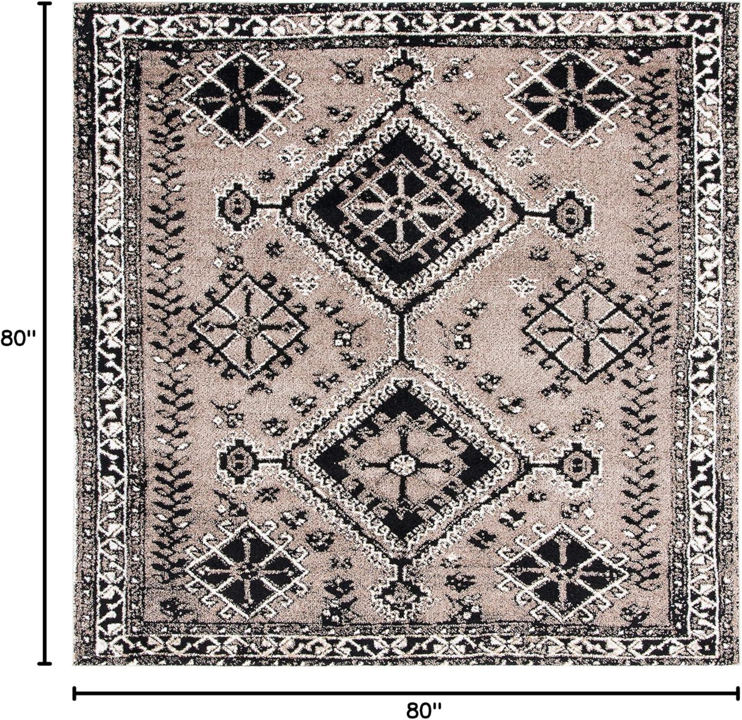 image:imageSAFAVIEH Area Rug 8x10 Vintage Hamadan Collection Large Orange amp Red Oriental Traditional Persian Design NonShedding amp Easy Cleaning Ideal for Living Room Bedroom Dining Space VTH293PBrownBlack