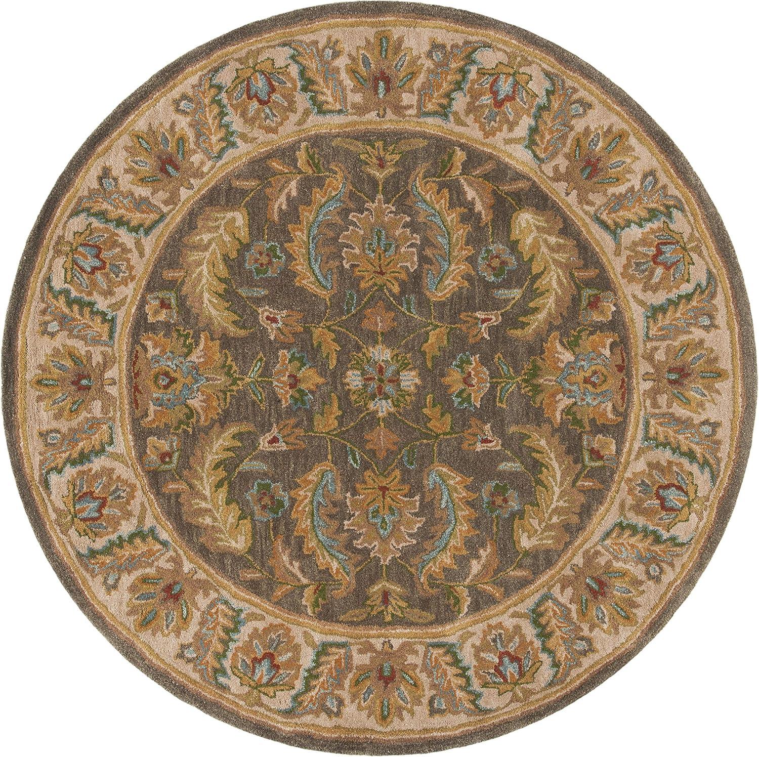 image:imageSAFAVIEH Heritage Collection Area Rug 5 x 8 Green amp Beige Handmade Traditional Oriental Wool Ideal for High Traffic Areas in Living Room Bedroom HG964AGreenBeige