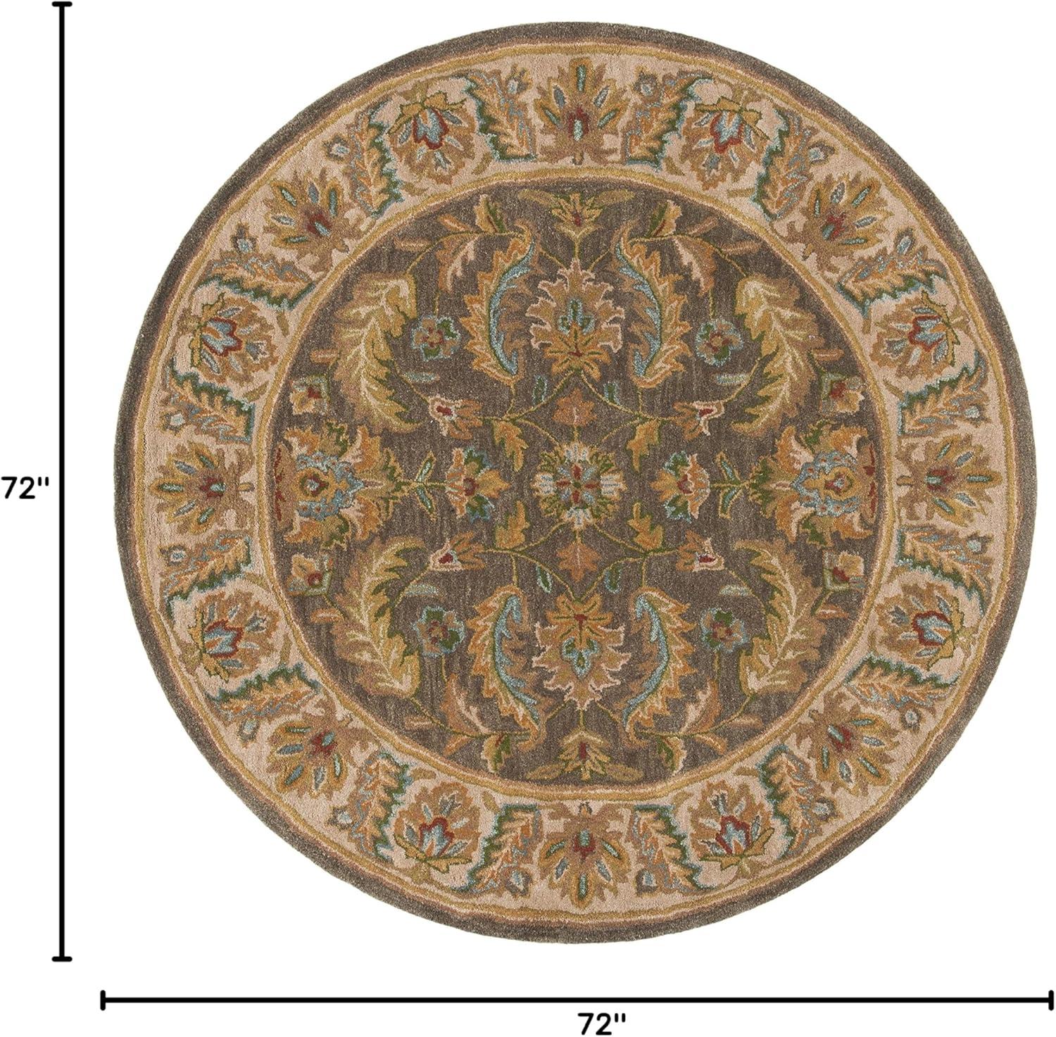 image:imageSAFAVIEH Heritage Collection Area Rug 5 x 8 Green amp Beige Handmade Traditional Oriental Wool Ideal for High Traffic Areas in Living Room Bedroom HG964AGreenBeige