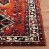 SAFAVIEH Area Rug 8×10 – Vintage Hamadan Collection – Large – Orange & Red, Oriental Traditional Persian Design, Non-Shedding & Easy Cleaning, Ideal for Living Room, Bedroom, Dining Space (VTH293P)(Orange/Red)