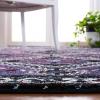 SAFAVIEH Area Rug 8×10 – Vintage Hamadan Collection – Large – Orange & Red, Oriental Traditional Persian Design, Non-Shedding & Easy Cleaning, Ideal for Living Room, Bedroom, Dining Space (VTH293P)(Purple/Black)