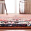 SAFAVIEH Area Rug 8×10 – Vintage Hamadan Collection – Large – Orange & Red, Oriental Traditional Persian Design, Non-Shedding & Easy Cleaning, Ideal for Living Room, Bedroom, Dining Space (VTH293P)(Orange/Red)