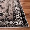 SAFAVIEH Area Rug 8×10 – Vintage Hamadan Collection – Large – Orange & Red, Oriental Traditional Persian Design, Non-Shedding & Easy Cleaning, Ideal for Living Room, Bedroom, Dining Space (VTH293P)(Brown/Black)