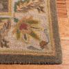 SAFAVIEH Heritage Collection Area Rug – 5′ x 8′, Green & Beige, Handmade Traditional Oriental Wool, Ideal for High Traffic Areas in Living Room, Bedroom (HG964A)(Green/Beige)