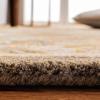 SAFAVIEH Heritage Collection Area Rug – 5′ x 8′, Green & Beige, Handmade Traditional Oriental Wool, Ideal for High Traffic Areas in Living Room, Bedroom (HG964A)(Green/Beige)