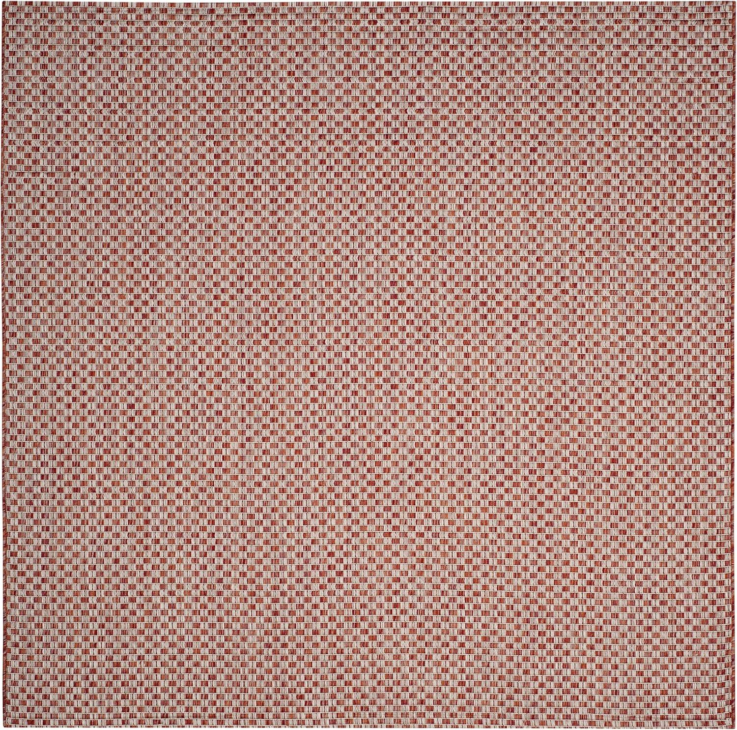 image:imageSAFAVIEH Washable Rug Outdoor Courtyard Collection 8 x 10 Light Blue amp Light Grey NonShedding amp Easy Cleaning Ideal for Patio Backyard Mudroom DIning Space CY865337121RustLight Grey