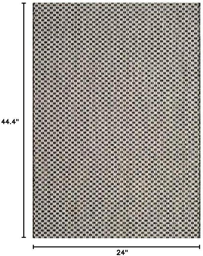 image:imageSAFAVIEH Washable Rug Outdoor Courtyard Collection 8 x 10 Light Blue amp Light Grey NonShedding amp Easy Cleaning Ideal for Patio Backyard Mudroom DIning Space CY865337121BlackLight Grey