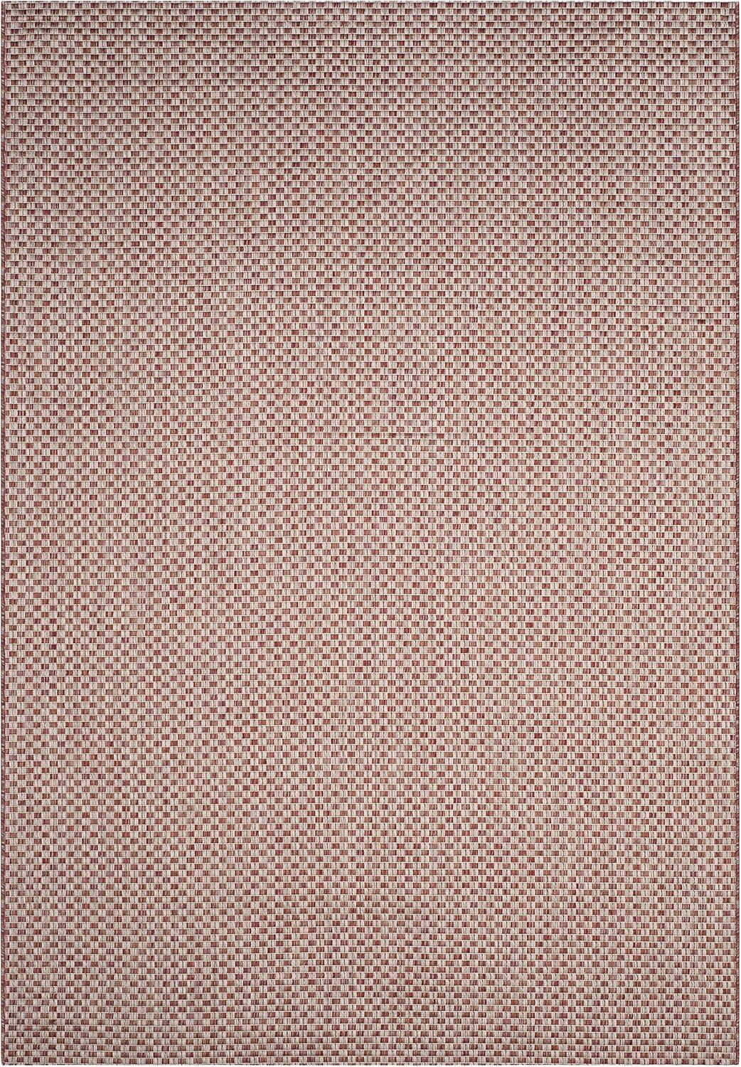 image:imageSAFAVIEH Washable Rug Outdoor Courtyard Collection 8 x 10 Light Blue amp Light Grey NonShedding amp Easy Cleaning Ideal for Patio Backyard Mudroom DIning Space CY865337121RustLight Grey