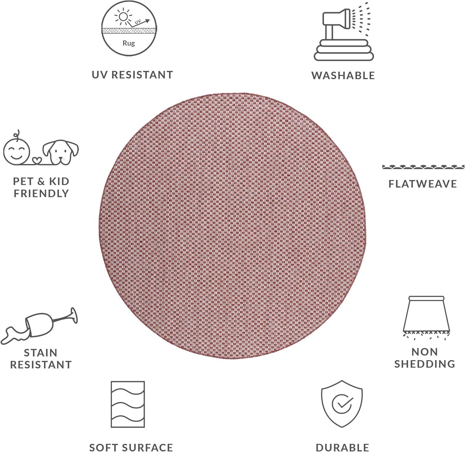 image:imageSAFAVIEH Washable Rug Outdoor Courtyard Collection 8 x 10 Light Blue amp Light Grey NonShedding amp Easy Cleaning Ideal for Patio Backyard Mudroom DIning Space CY865337121RustLight Grey