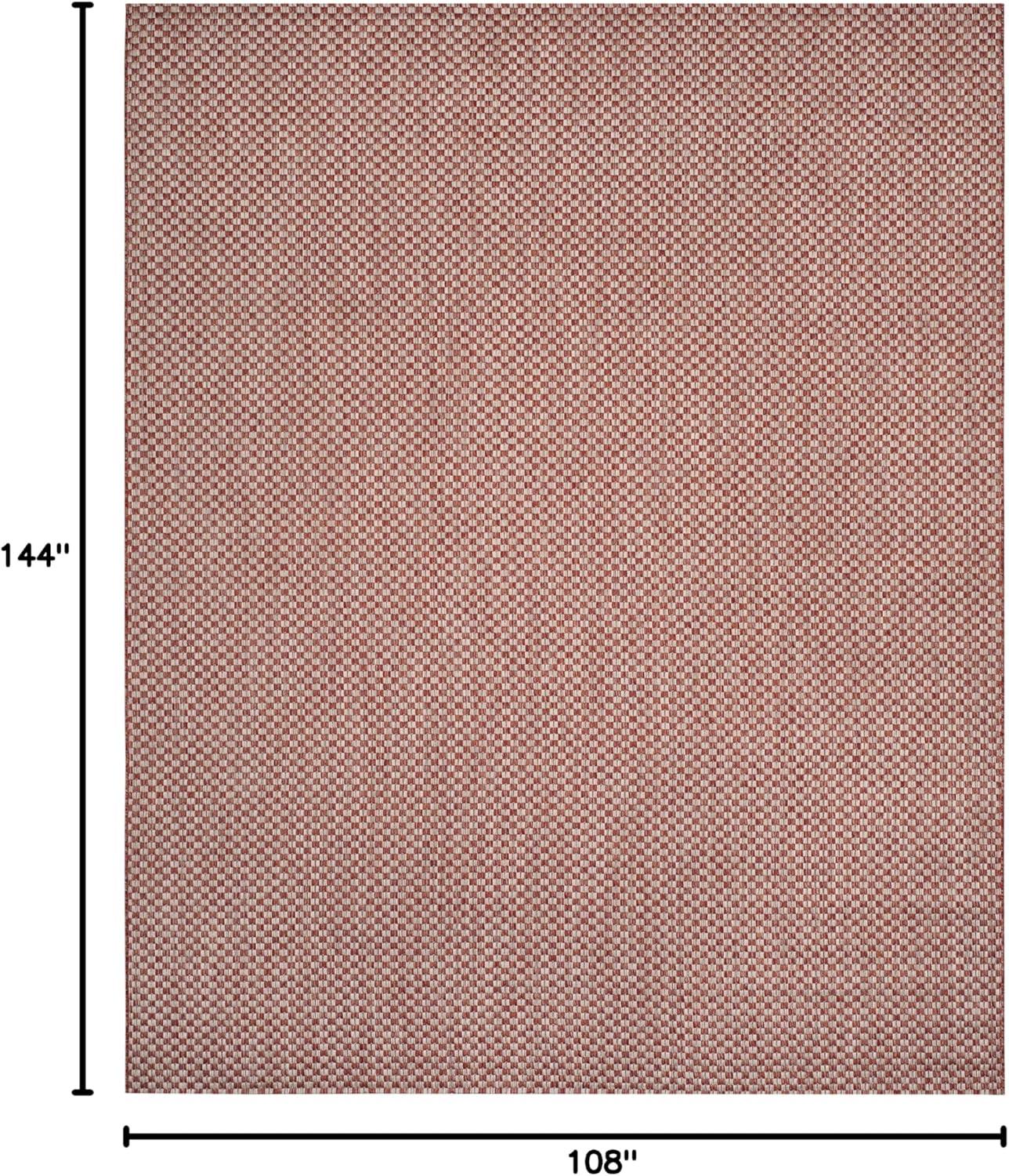 image:imageSAFAVIEH Washable Rug Outdoor Courtyard Collection 8 x 10 Light Blue amp Light Grey NonShedding amp Easy Cleaning Ideal for Patio Backyard Mudroom DIning Space CY865337121RustLight Grey
