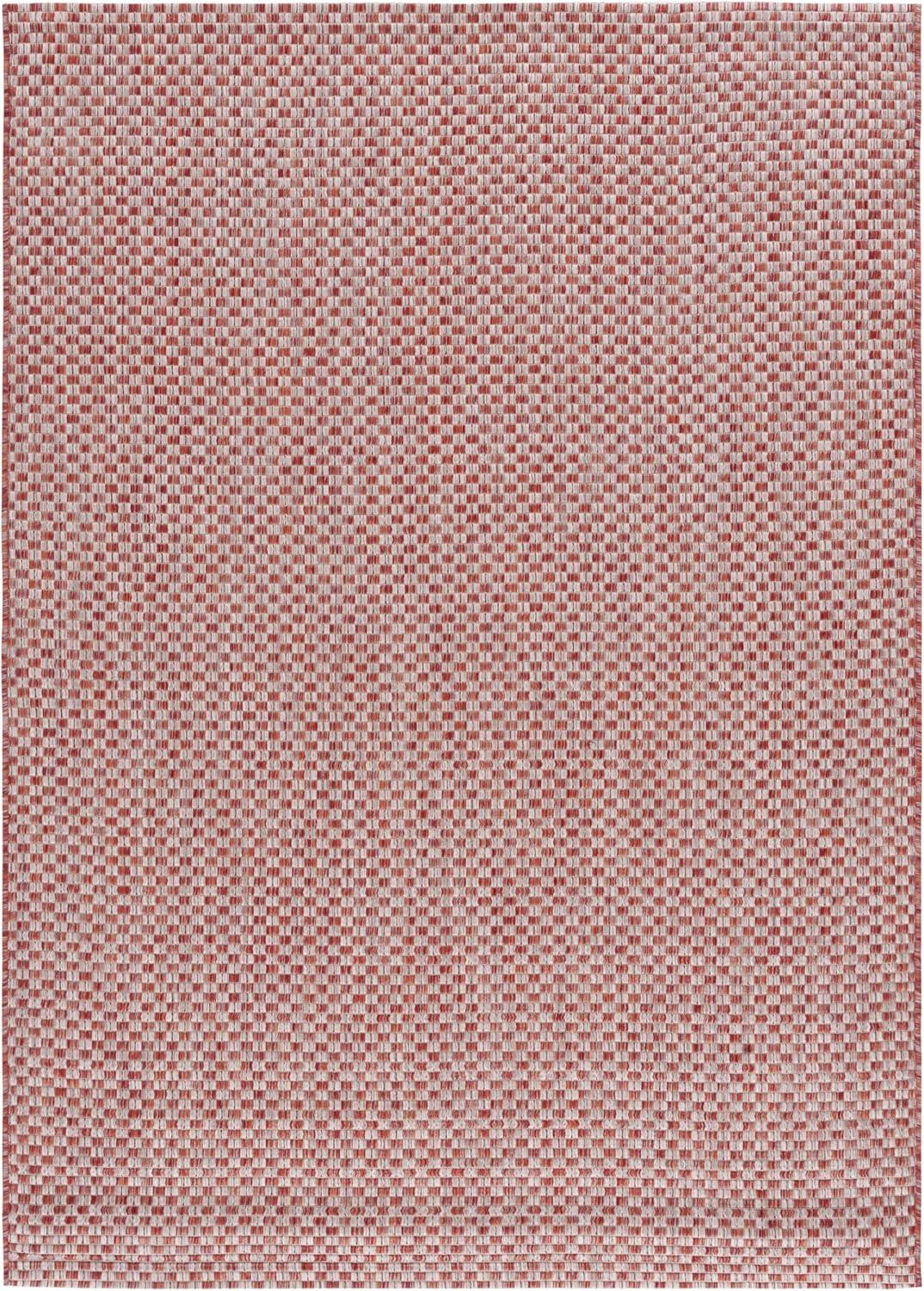 image:imageSAFAVIEH Washable Rug Outdoor Courtyard Collection 8 x 10 Light Blue amp Light Grey NonShedding amp Easy Cleaning Ideal for Patio Backyard Mudroom DIning Space CY865337121RustLight Grey