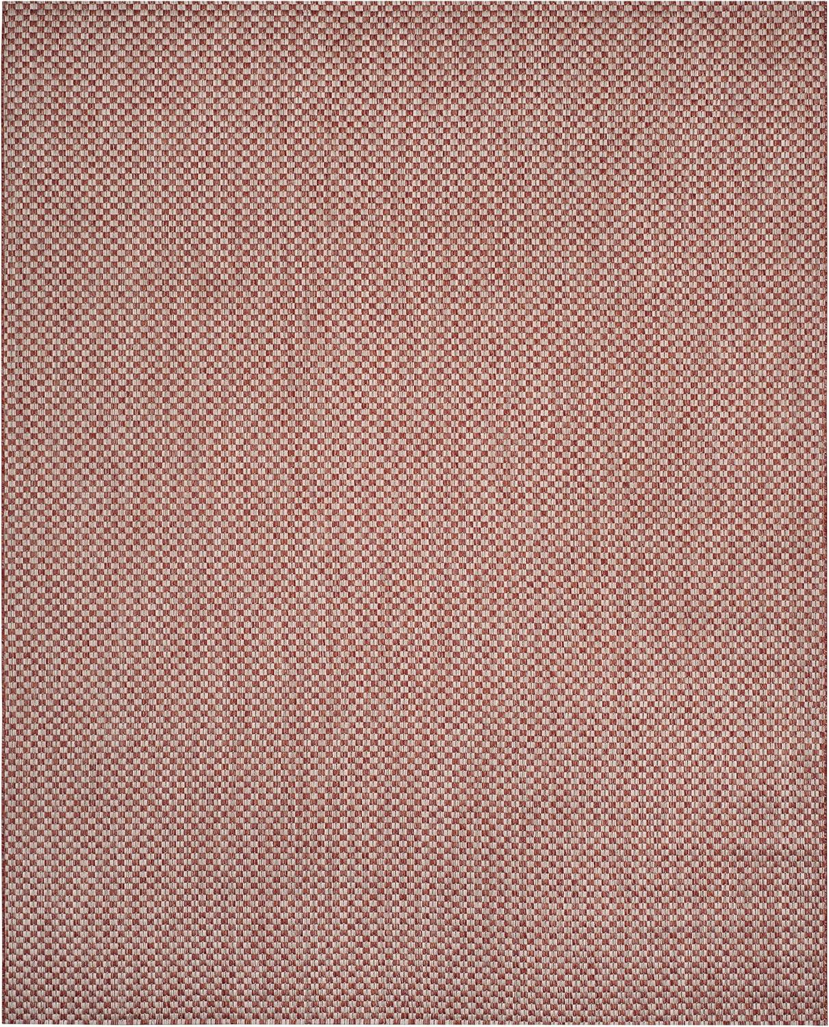 image:imageSAFAVIEH Washable Rug Outdoor Courtyard Collection 8 x 10 Light Blue amp Light Grey NonShedding amp Easy Cleaning Ideal for Patio Backyard Mudroom DIning Space CY865337121RustLight Grey