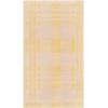SAFAVIEH Washable Rug Outdoor Courtyard Collection – 6′ x 8′, Red & Bone, Plaid Pattern, Non-Shedding & Easy Cleaning, Ideal for Patio, Entryway, Mudroom, Hallway, Kitchen (CY6201-238)(Gold/Beige)