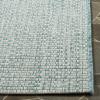 SAFAVIEH Washable Rug Outdoor Courtyard Collection – 8′ x 10′, Light Blue & Light Grey, Non-Shedding & Easy Cleaning, Ideal for Patio, Backyard, Mudroom, DIning Space (CY8653-37121)(Light Blue/Light Grey)