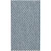 SAFAVIEH Washable Rug Outdoor Courtyard Collection – 8′ x 10′, Light Blue & Light Grey, Non-Shedding & Easy Cleaning, Ideal for Patio, Backyard, Mudroom, DIning Space (CY8653-37121)(Blue/Light Grey)