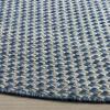 SAFAVIEH Washable Rug Outdoor Courtyard Collection – 8′ x 10′, Light Blue & Light Grey, Non-Shedding & Easy Cleaning, Ideal for Patio, Backyard, Mudroom, DIning Space (CY8653-37121)(Blue / Light Grey)