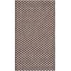 SAFAVIEH Washable Rug Outdoor Courtyard Collection – 8′ x 10′, Light Blue & Light Grey, Non-Shedding & Easy Cleaning, Ideal for Patio, Backyard, Mudroom, DIning Space (CY8653-37121)(Light Brown/Light Grey)