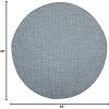 SAFAVIEH Washable Rug Outdoor Courtyard Collection – 8′ x 10′, Light Blue & Light Grey, Non-Shedding & Easy Cleaning, Ideal for Patio, Backyard, Mudroom, DIning Space (CY8653-37121)(Blue / Light Grey)