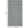 SAFAVIEH Washable Rug Outdoor Courtyard Collection – 8′ x 10′, Light Blue & Light Grey, Non-Shedding & Easy Cleaning, Ideal for Patio, Backyard, Mudroom, DIning Space (CY8653-37121)(Turquoise/Light Grey)