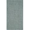 SAFAVIEH Washable Rug Outdoor Courtyard Collection – 8′ x 10′, Light Blue & Light Grey, Non-Shedding & Easy Cleaning, Ideal for Patio, Backyard, Mudroom, DIning Space (CY8653-37121)(Turquoise/Light Grey)