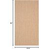 SAFAVIEH Washable Rug Outdoor Courtyard Collection – 8′ x 10′, Light Blue & Light Grey, Non-Shedding & Easy Cleaning, Ideal for Patio, Backyard, Mudroom, DIning Space (CY8653-37121)(Natural/Cream)