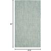 SAFAVIEH Washable Rug Outdoor Courtyard Collection – 8′ x 10′, Light Blue & Light Grey, Non-Shedding & Easy Cleaning, Ideal for Patio, Backyard, Mudroom, DIning Space (CY8653-37121)(Light Blue/Light Grey)