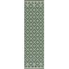 SAFAVIEH Washable Rug Outdoor Courtyard Collection – 9′ x 12′, Terracotta & Light Beige, Non-Shedding & Easy Cleaning, Ideal for Patio, Backyard, Mudroom (CY6303-231)(Dark Green/Beige)