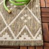 SAFAVIEH Washable Rug Outdoor Courtyard Collection – 9′ x 12′, Terracotta & Light Beige, Non-Shedding & Easy Cleaning, Ideal for Patio, Backyard, Mudroom (CY6303-231)(Brown/Light Beige)