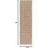 SAFAVIEH Washable Rug Outdoor Courtyard Collection – 9′ x 12′, Terracotta & Light Beige, Non-Shedding & Easy Cleaning, Ideal for Patio, Backyard, Mudroom (CY6303-231)(Brown/Light Beige)