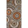SAFAVIEH Washable Rug Outdoor Veranda Collection – 9′ x 12′, Chocolate & Terracotta, Non-Shedding & Easy to Clean, Ideal for Patio, Backyard, Mudroom (VER091-0725)(Chocolate/Terracotta)
