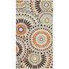 SAFAVIEH Washable Rug Outdoor Veranda Collection – 9′ x 12′, Chocolate & Terracotta, Non-Shedding & Easy to Clean, Ideal for Patio, Backyard, Mudroom (VER091-0725)(Cream/Chocolate)