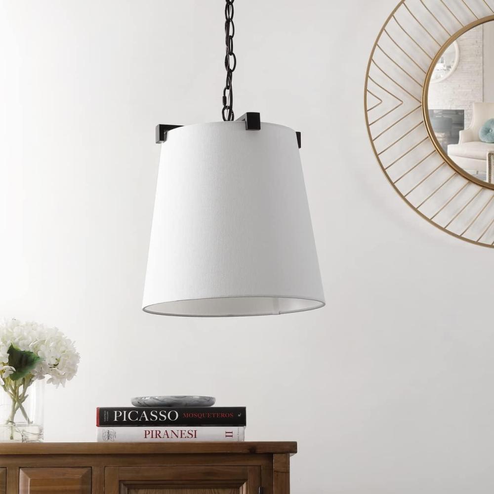 image:imageSAFAVIEH Collection Krelia OilRubbed Bronze Adjustable Pendant Light LED Bulb Included PND4113A