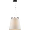 SAFAVIEH Collection Krelia Oil-Rubbed Bronze Adjustable Pendant Light (LED Bulb Included) PND4113A