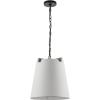 SAFAVIEH Collection Krelia Oil-Rubbed Bronze Adjustable Pendant Light (LED Bulb Included) PND4113A