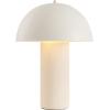 SAFAVIEH Lighting Collection Masson Sand 22-inch Ceramic Table Lamp for Bedroom, Living Room, Home Office, Desk, Nightstand (LED Bulb Included)(Sand)