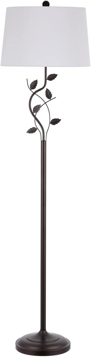 image:imageSafavieh Lighting Collection Rudy 62inch Black Iron Floor Lamp LED Bulb Included