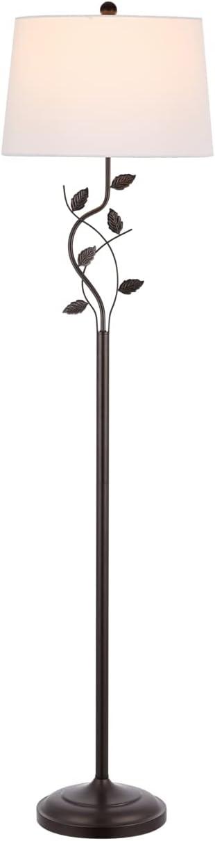 image:imageSafavieh Lighting Collection Rudy 62inch Black Iron Floor Lamp LED Bulb Included