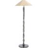 SAFAVIEH Lighting Collection Delphi Contemporary Silver Metal 59-inch Standing Floor Lamp(Silver)