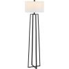 SAFAVIEH Lighting Collection Kairi Modern Black 60-inch Floor Lamp (LED Bulb Included)