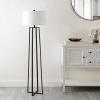 SAFAVIEH Lighting Collection Kairi Modern Black 60-inch Floor Lamp (LED Bulb Included)