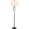 Safavieh Lighting Collection Rudy 62-inch Black Iron Floor Lamp (LED Bulb Included)