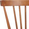 SAFAVIEH Home Collection – Winona Set of 2 Walnut Windsor Farmhouse Dining Chairs, Spindle Back Wood Chairs, Classic Casual Seating (DCH8500G-SET2)(Honey)
