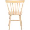 SAFAVIEH Home Collection – Winona Set of 2 Walnut Windsor Farmhouse Dining Chairs, Spindle Back Wood Chairs, Classic Casual Seating (DCH8500G-SET2)(White Washed)
