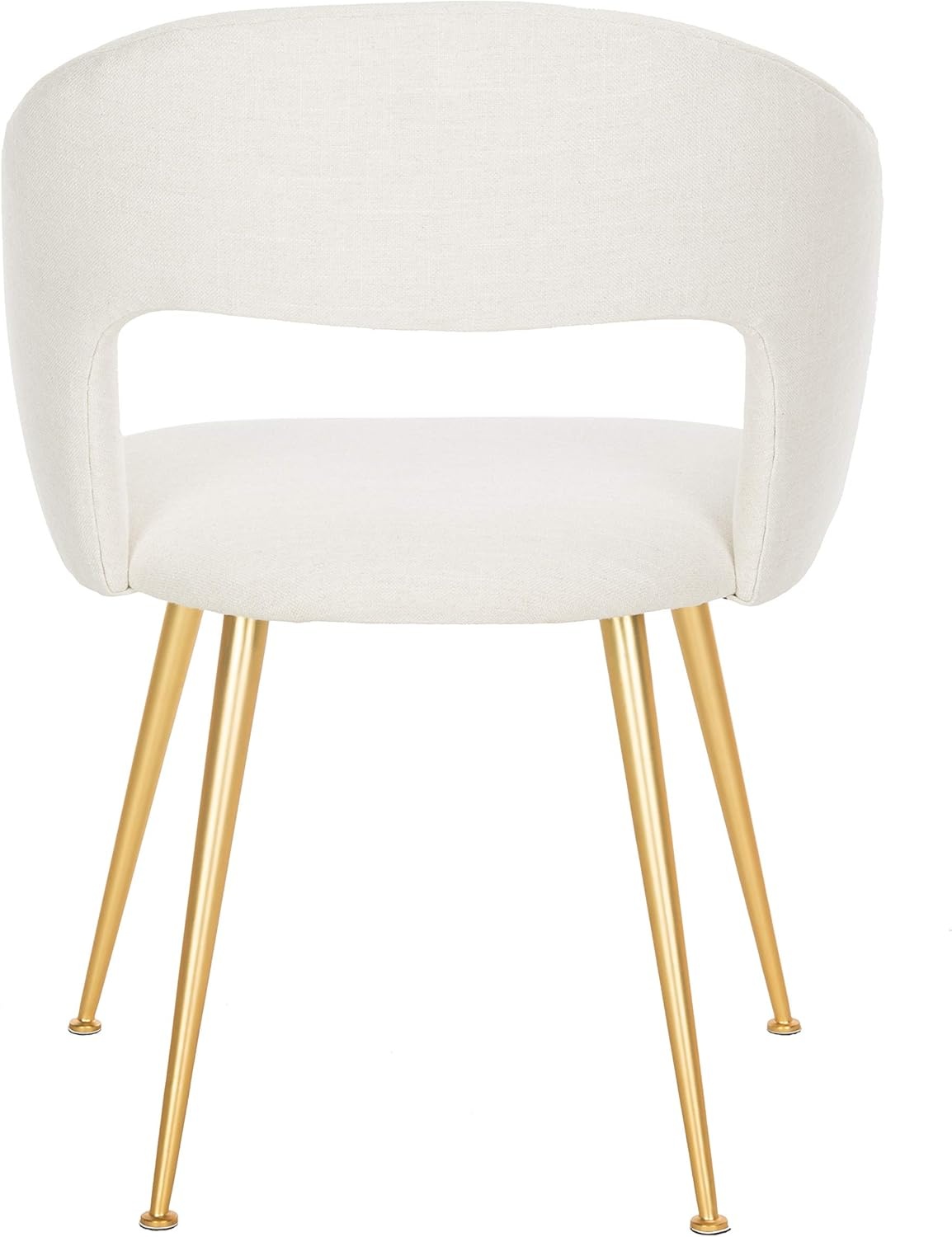 image:imageSafavieh Couture Home Lorina MidCentury Cream and Gold Dining ChairCream Gold